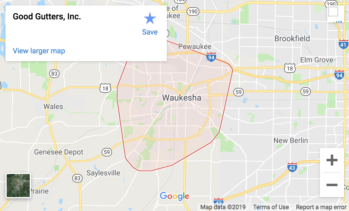 waukesha wi map